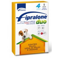 FIPRALONE DUO SPOT-ON CANE PICCOLO 4 PIP