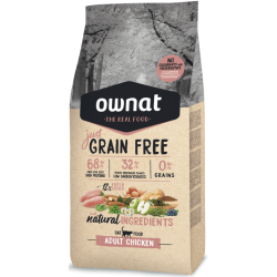 OWNAT GATTO JUST GRAIN FREE ADULT POLLO 1 KG