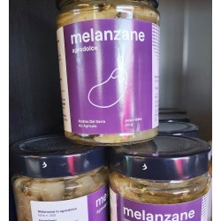 MELANZANE IN AGRODOLCE 310 gr