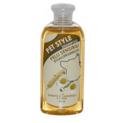 SHAMPOO PET-STYLE"NEW"250ml- PELLI SENSIBILI