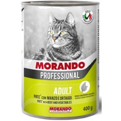 MORANDO PATE' GATTO C/MNZ E ORTAGGI ADULT GR.400