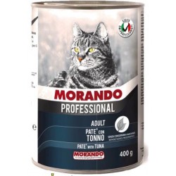 MORANDO  PATE' GATTO TONNO ADULT GR.400