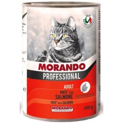 MORANDO PATE' GATTO SALMONE ADULT GR.400