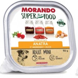 MORANDO SUPERFOOD PATè CANE  150 GR ANATRA