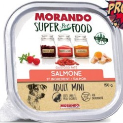 MORANDO SUPERFOOD PATè CANE  150 GR SALMONE