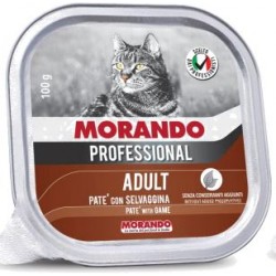 MORANDO PROFESSIONAL PATè GATTO 100GR SELVAGGINA