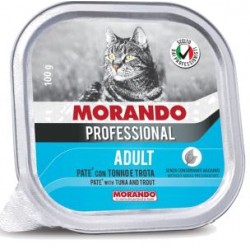 MORANDO PROFESSIONAL PATè GATTO 100GR TONNO E...