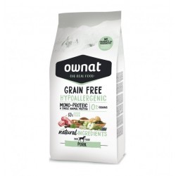 OWNAT CANE HYPO-ALLERG. GRAIN FREE MAIALE 12 KG