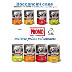 PROMO MORANDO: BOCCONI CANE 405gr X 24 PZ