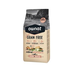 OWNAT CANE JUST GRAIN FREE SALMONE 3 KG