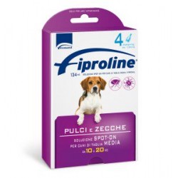 FIPRALONE SPOT-ON CANE MEDIO 4 PIP