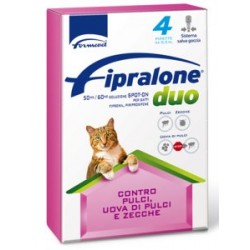 FIPRALONE DUO SPOT-ON GATTO 4 PIP.